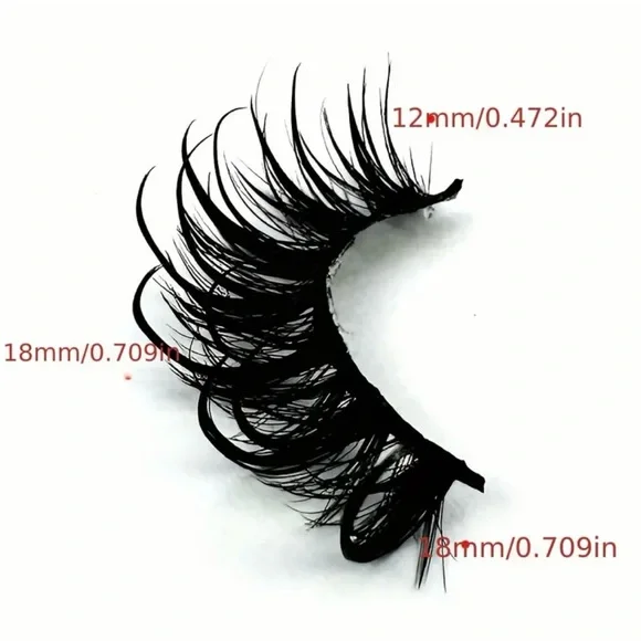 💜 6 Pairs of Fluffy Full 3D Eyelashes 💜 - Picture 5 of 10